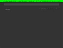 Tablet Screenshot of gingerbreadmum.com